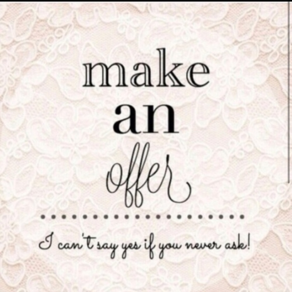 Make me an offer!